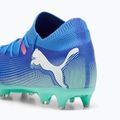 Buty piłkarskie PUMA Future 7 Match MxSG blue mazing/puma white/electric peppermint 8