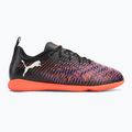 Buty piłkarskie dziecięce PUMA Future 8 Play It puma black/ puma white/ glowing red 2