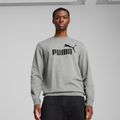 Bluza męska PUMA ESS No. 1 Logo Crew TR medium gray heather 3