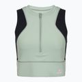 Koszulka treningowa damska BOGNER FIRE+ICE Caia 1/4 Zip eucalyptus