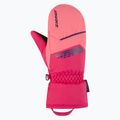 Rękawice narciarskie dziecięce ZIENER Lavivo-Z AS Mitten pop pink 2