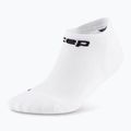 Skarpety kompresyjne damskie CEP Run No Show 5.0 white 2