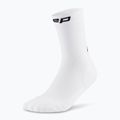 Skarpety kompresyjne damskie CEP Run Mid Cut 5.0 white 2