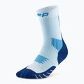 Skarpety kompresyjne damskie CEP Run Mid Cut 5.0 ice/blue 2