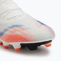 Buty piłkarskie męskie PUMA Future 8 Match Low FG/AG puma white/puma black/glowing red 7