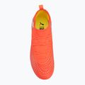 Buty piłkarskie dziecięce PUMA Future 9 Match FG/AG Jr glowing red/puma white/puma black/puma silver 5