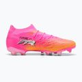 Buty piłkarskie PUMA Future 9 Match FG/AG poison pink/puma wht/sun stream/bright aqua/puma blk 2