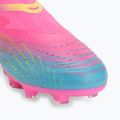 Buty piłkarskie dziecięce PUMA Future 9 Match LL FG/AG Jr poison pink/puma wht/sun stream/bright aqua/puma blk 7