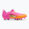 Buty piłkarskie dziecięce PUMA Future 9 Match LL FG/AG Jr poison pink/puma wht/sun stream/bright aqua/puma blk 9
