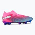 Buty piłkarskie PUMA Future 9 Ultimate FG poison pink/puma wht/sun stream/bright aqua/puma blk 2
