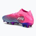 Buty piłkarskie PUMA Future 9 Ultimate FG poison pink/puma wht/sun stream/bright aqua/puma blk 3