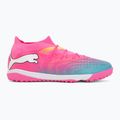 Buty piłkarskie PUMA Future 9 Match TT poison pink/puma wht/sun stream/bright aqua/puma blk 2