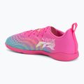Buty piłkarskie dziecięce PUMA Future 9 Play IT Jr poison pink/puma wht/sun stream/bright aqua/puma blk 3