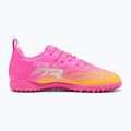 Buty piłkarskie dziecięce PUMA Future 9 Play TT poison pink/puma wht/sun stream/bright aqua/puma blk 2