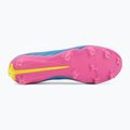 Buty piłkarskie dziecięce PUMA Ultra 6 Pro Jr FG/AG poison pink/puma wht/sunstream/bright aqua/puma blk 4