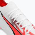 Buty piłkarskie męskie PUMA Ultra Match MXSG puma white/puma black/fire orchid 8