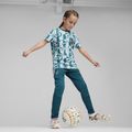 Koszulka piłkarska dziecięca PUMA Neymar Jr Creativity Logo Tee ocean tropic/turquoise surf 6