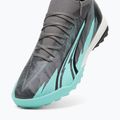 Buty piłkarskie PUMA Ultra Match Rush TT strong gray/puma white/elektro aqua 8
