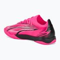 Buty piłkarskie PUMA Ultra Match IT poison pink/puma white/puma black 3