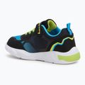 Buty dziecięce KangaROOS K-SLB Lighto EV jet black/limetta 3
