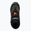 Buty dziecięce KangaROOS KX-Toke Mid EV military green/neon orange 12