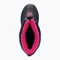 Śniegowce dziecięce KangaROOS Kanga-Bean IV dk navy/daisy pink 9