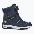 Śniegowce dziecięce KangaROOS K-MJ Hunter RTX FX dark navy/lime 2