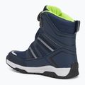 Śniegowce dziecięce KangaROOS K-MJ Hunter RTX FX dark navy/lime 3