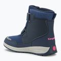 Śniegowce juniorskie KangaROOS K-PE Candela V RTX SL dk navy/daisy pink 3