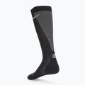 Skarpety kompresyjne damskie CEP Ultralight Tall black/grey 2
