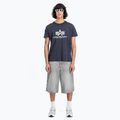 Koszulka męska Alpha Industries Basic navy 2