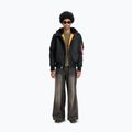 Kurtka męska Alpha Industries MA-1 Hooded Bomber black 2