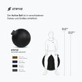 Piłka gimnastyczna STRYVE Active 65 cm black 2