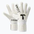 Rękawice bramkarskie dziecięce T1TAN Classic 1.0 White-Out Junior FP white