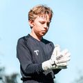 Rękawice bramkarskie dziecięce T1TAN Classic 1.0 White-Out Junior FP white 3