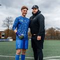 Rękawice bramkarskie T1TAN Blue Beast 3.0 FP blue/white 7