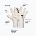 Rękawice bramkarskie T1TAN Legend 1.0 white out 2
