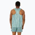 Koszulka do biegania męska ASICS  Road All Over Print Singlet light celadon/celadon 3