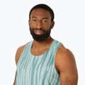 Koszulka do biegania męska ASICS  Road All Over Print Singlet light celadon/celadon 4