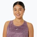 Koszulka do biegania damska ASICS Road All Over Print Tank dusty mauve 4
