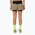 Spodenki do biegania damskie ASICS Fujitrail 2-N-1 pepper/performance black 3