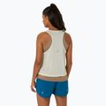 Koszulka do biegania 2w1 damska ASICS Nagino Run Tank oatmeal/pepper 3