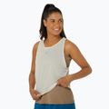 Koszulka do biegania 2w1 damska ASICS Nagino Run Tank oatmeal/pepper 4