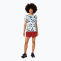 Koszulka do biegania damska ASICS Metarun Shibori Top brich/blue expanse 2