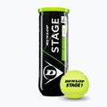 Piłki tenisowe Dunlop Stage 1 3 pack green