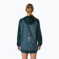 Kurtka do biegania damska ASICS Fujitrail Packable saxon green/light ube 3