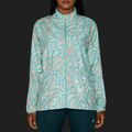 Kurtka do biegania damska ASICS Road Lite-Show Packable oasis green/multi color 9