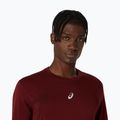 Longsleeve do biegania męski ASICS Road Seamless dark red planet 5