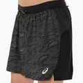Spodenki do biegania męskie ASICS Fujitrail All Over Print 5IN performance black 5