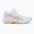 Buty damskie ASICS Netburner Ballistic FF 4 white/champagne 2